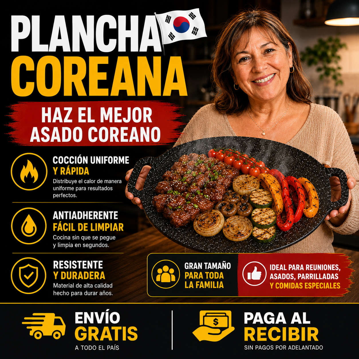 Plancha Coreana – Cocina para Toda la Familia